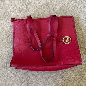 Michael Kors Red Shoulder bag
